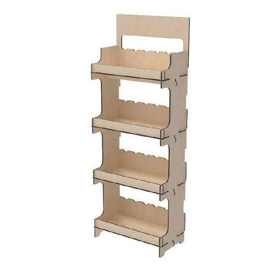 Стеллаж из фанеры EKOSTAR 555х300х1500 Киев