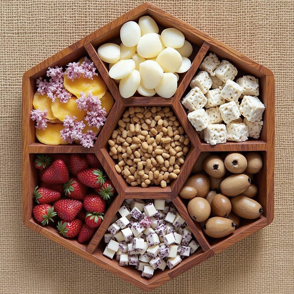 Менажница деревянная 