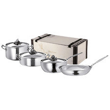 Ruffoni Zestaw patelni i garnków OPUS PRIMA, 7 elementów, srebrne, stal nierdzewna Київ - фото 1