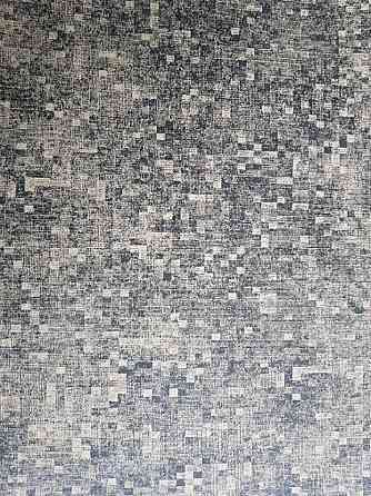 Обои флизелиновые  Khroma Serenade SER105 геометрия 3д маленькие квадраты черные золотые Киев