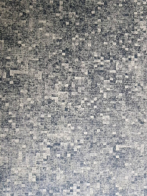 Обои флизелиновые  Khroma Serenade SER105 геометрия 3д маленькие квадраты черные золотые Киев - изображение 2