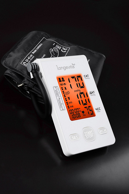 Автоматический тонометр Longevita DBP-6179 (6900284) Киев - изображение 11