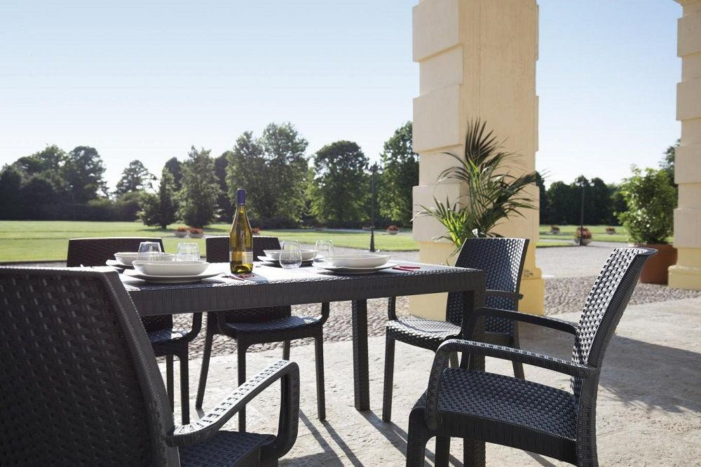 Стіл для саду пластиковий BICA Houston, графіт Київ - фото 6