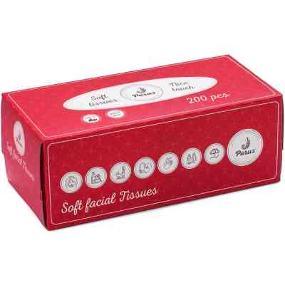 Салфетки косметические Parus 2 слоя 200 шт. (4820205440229) Винница