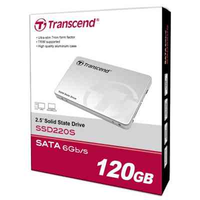 Накопичувач SSD 2.5" 120GB Transcend (TS120GSSD220S) Вінниця