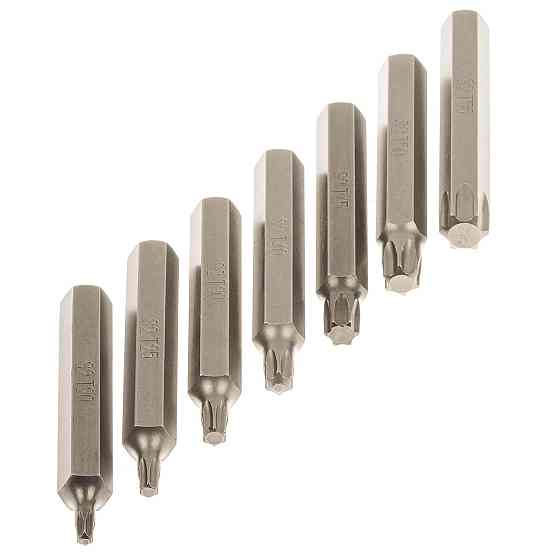 Набор бит Torx, 40 единиц (сталь S2) SATRA S-40BS2 Чернигов
