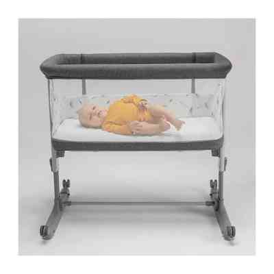 Ліжечко Lionelo приставне Aurora Grey Graphit (LO-AURORA GREY GRAPHITE) Вінниця