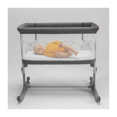 Ліжечко Lionelo приставне Aurora Grey Graphit (LO-AURORA GREY GRAPHITE) Вінниця - фото 4