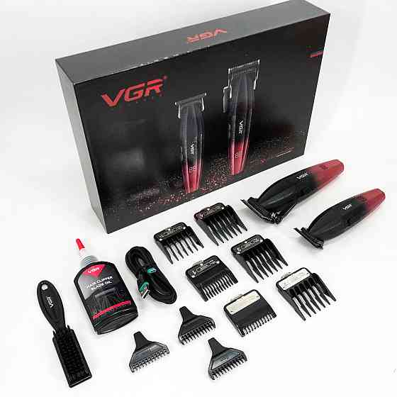 Машинка для стрижки голови VGR V-640, Хороший бездротовий триммер, Електромашинка для волосся FQ-25 Львів