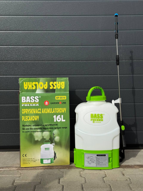 Ранцевый аккумуляторный садовый опрыскиватель 20л Bass Polska 8620 Киев - изображение 2