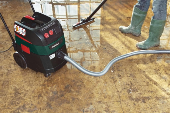 Профессиональный пылесос Metabo ASR 35 L ACP : 1400 Вт, 35 л, 248 мБар, 3660 л/мин, вес 16 кг Киев