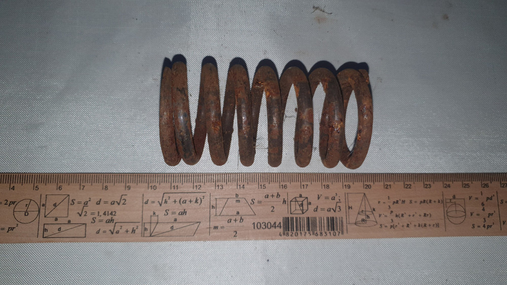 Пружина стиснення 44х81.5х5.75 мм. СССР. Харків - фото 2