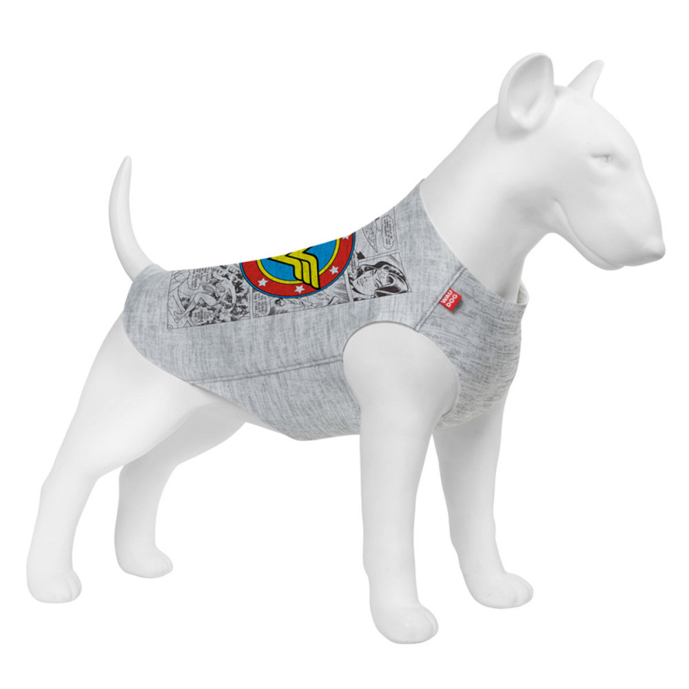 Майка для собак WAUDOG Clothes малюнок "Чудо-жінка комікс", M40, B 62-68 см, С 35-40 см Київ - фото 1