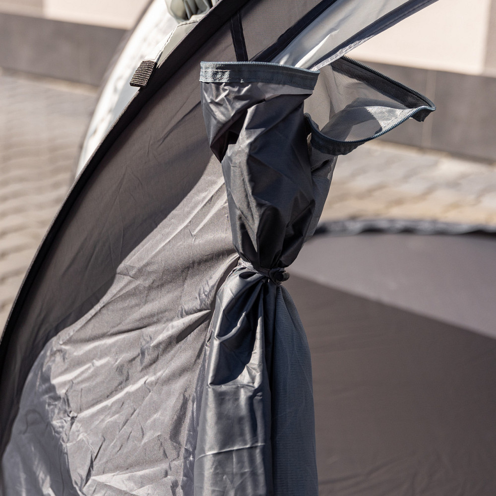 Двомісна туристична палатка для риболовлі сіра Київ - фото 4