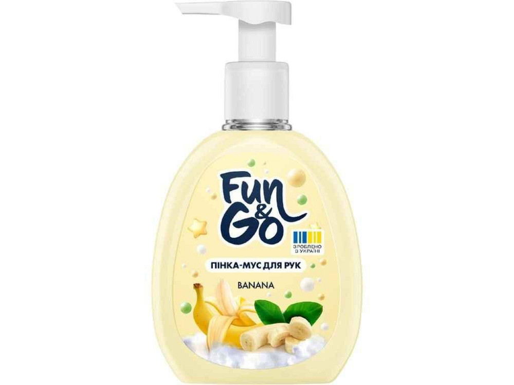 Мыло-пена 300мл Banana ТМ FUNGO Киев - изображение 1