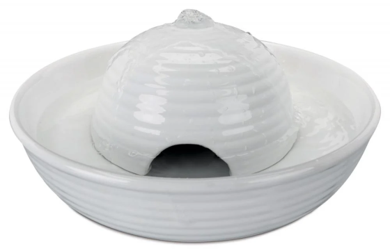 Поїлка фонтан для собак і кішок Trixie Vital Flow Mini (Триксі) 0.8 л 24×10 см керамічний Запоріжжя