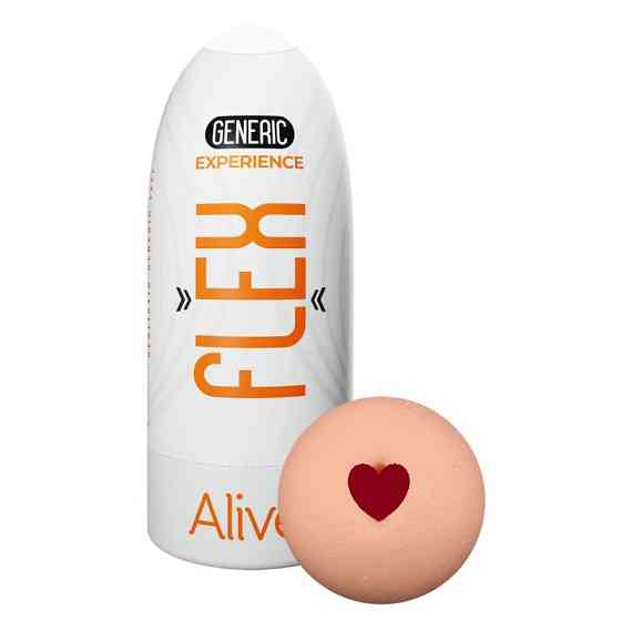 Мастурбатор чоловічий Alive Flex Generic у колбі, M Sex Aura Київ
