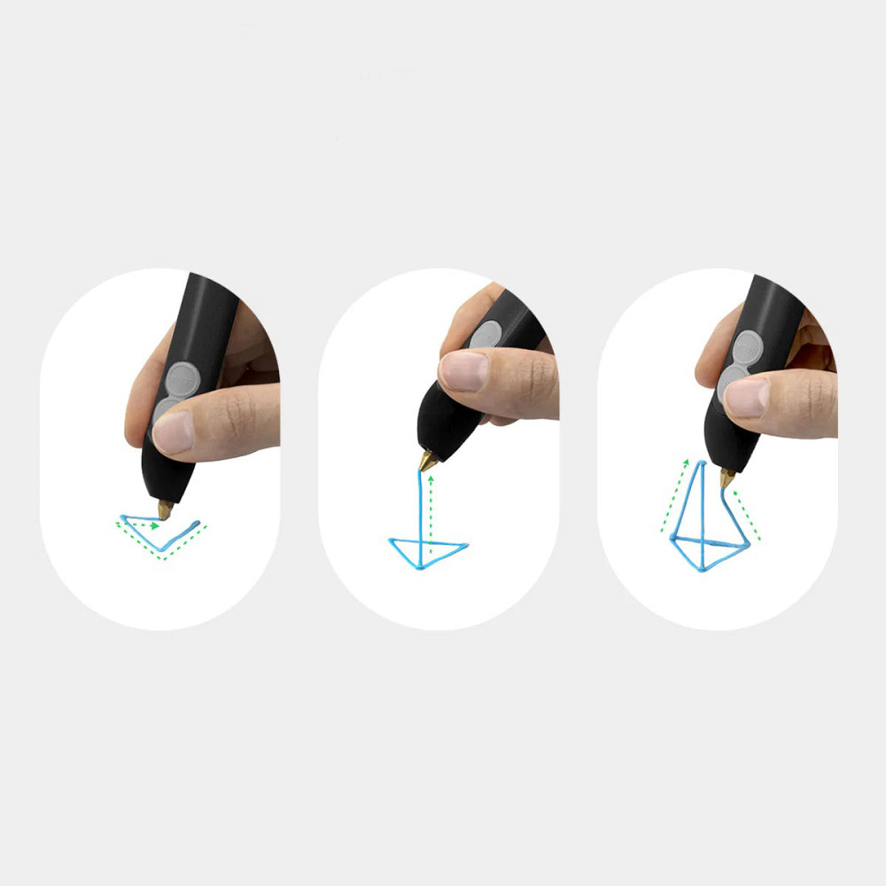 3D-ручка 3Doodler Flow для професійного користування – Синя Дніпро - фото 8