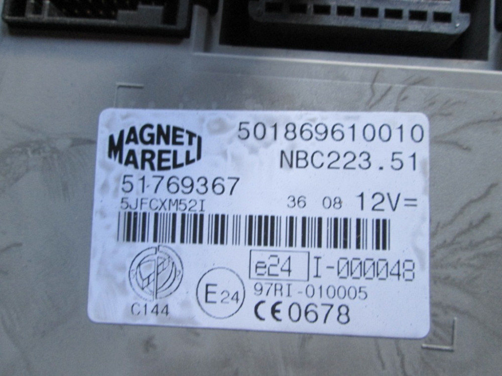 Блок керування двигуном Fiat Doblo 1.9 JTD 2006-2009 Ковель - фото 3