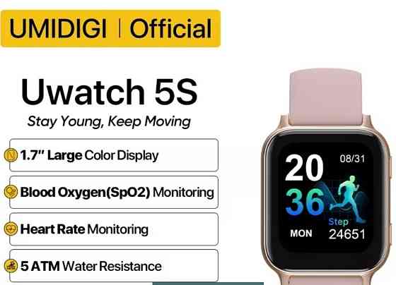 Смарт-Часи UMIDIGl U Watch 5S Київ
