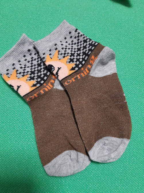 Шкарпетки дитячі коричневі - 7-13років, по устілці 16-20см Київ - фото 1