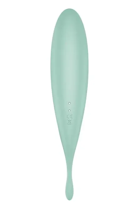 Смарт-вібратор для клітора з вакуумною стимуляцією Satisfyer Twirling Pro+ Mint Львів - фото 5
