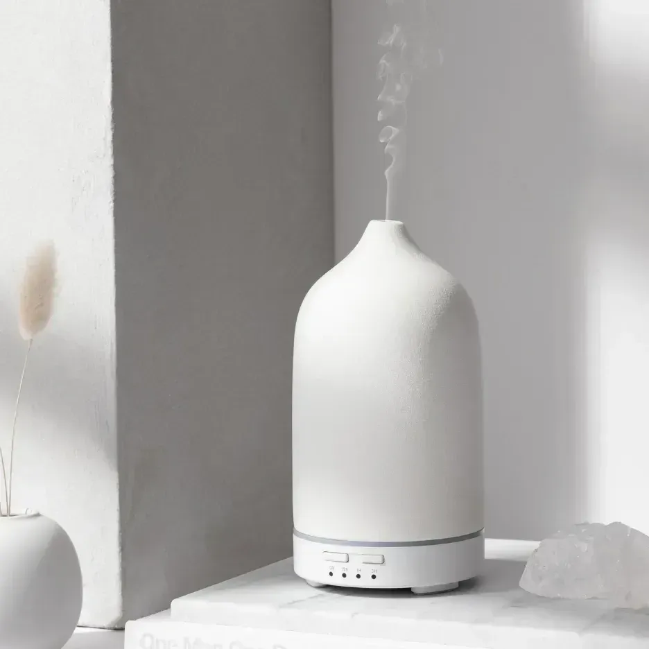 Керамический аромадиффузор для дома электрический с функцией увлажнения 3-в-1 Doctor-101 Kaolin Днепр - изображение 1