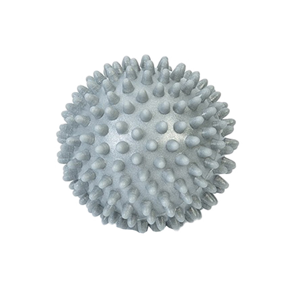 М'яч масажний MS 2096-1(Silver) розмір 7,5 см, срібний Вінниця - фото 1