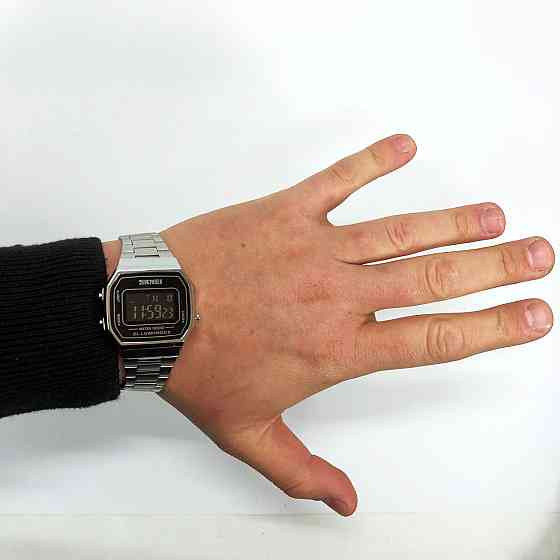 Наручні годинники в ретро стилі SKMEI, Вінтажні наручні годинники, Водонепроникний чоловічий годинник VM-69 Івано-Франківськ