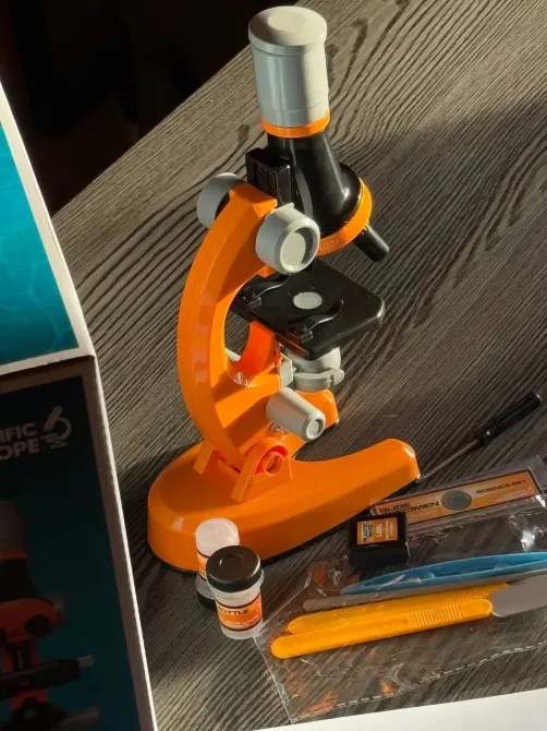 Детский микроскоп Scientific Microscope увеличивает в 1200 раз Коломыя - изображение 3