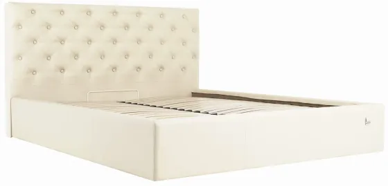 Кровать Двуспальная Coventry Comfort 180 х 200 см Fly 2207 С подъемным механизмом и нишей для белья Бежевый Киев