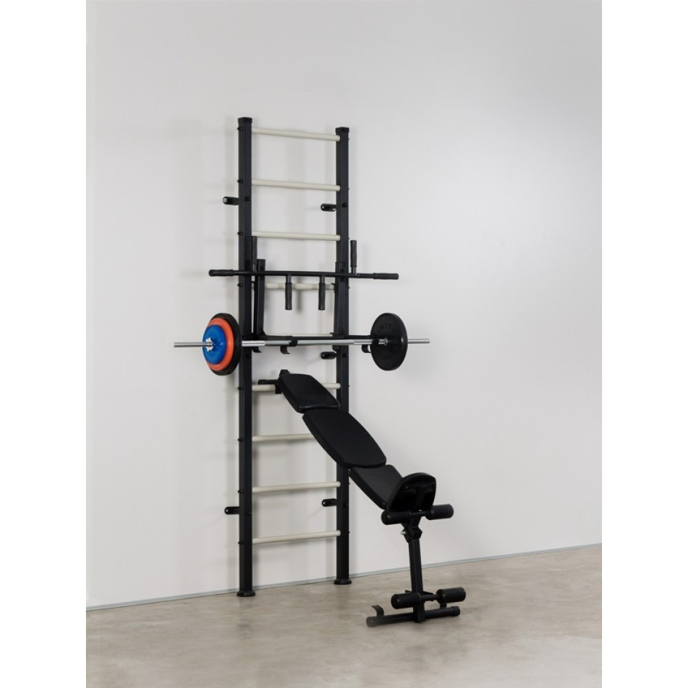 Шведская стенка спортивная Atlant Pro Black для детей и взрослых усиленная металлическая для всей семьи Каменское - изображение 8