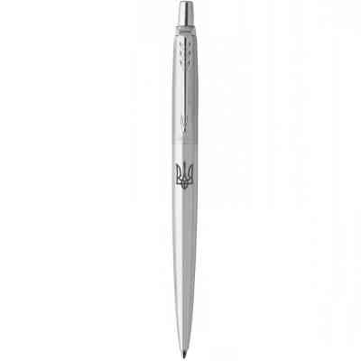 Ручка шариковая Parker JOTTER 17 UKRAINE SS CT BP Трезубец (16132_TR) Винница