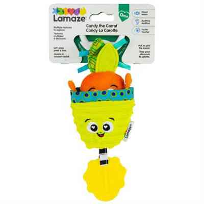 Игрушка на коляску Lamaze Морковка с прорезывателем (L27381) Винница
