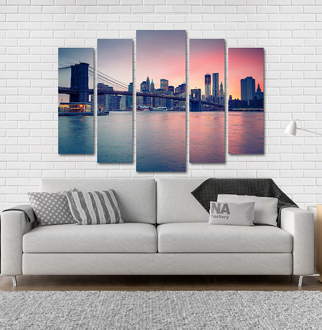 Модульна картина Міст Захід Art-99_5 Київ - фото 2