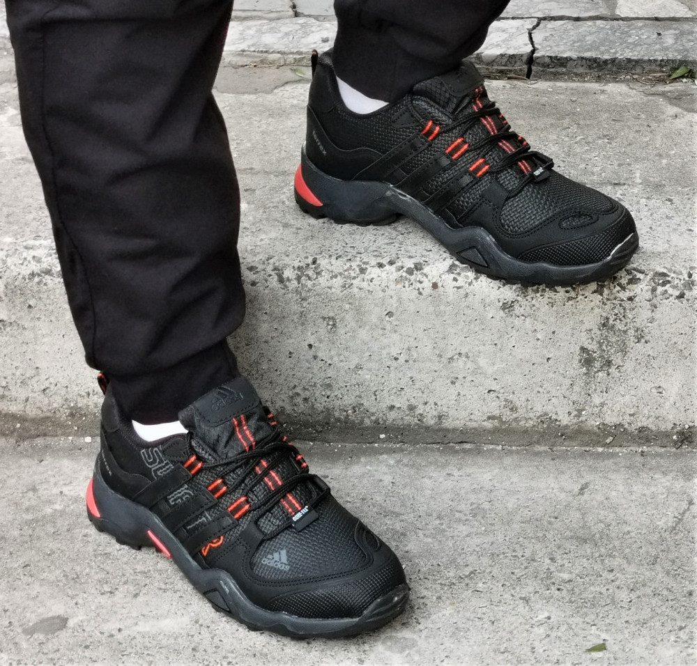 Термо Кросівки Adidas Terrex Чоловічі Чорні Адідас Терекс Єврозима Gore-Tex (розміри: 40,41,42,43) — 110-3 Дніпро - фото 8