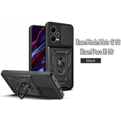 Чохол до мобільного телефона BeCover Military Xiaomi Redmi Note 12 5G/ Xiaomi Poco X5 5G Black (709124) Вінниця - фото 1
