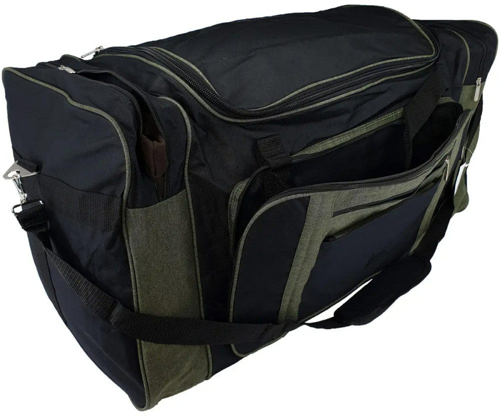 Сумка дорожня KAIMAN 70 см чорно-сіра S700702 Київ - фото 3