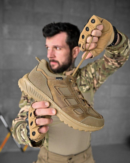 Тактические кроссовки extreme койот сетка ВТ1006 Одесса - изображение 6