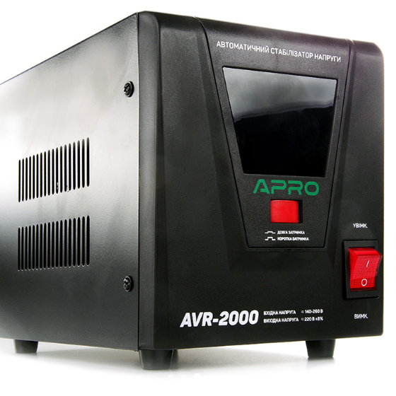 Стабілізатор напруги релейний AVR-2000 APRO Житомир - изображение 4