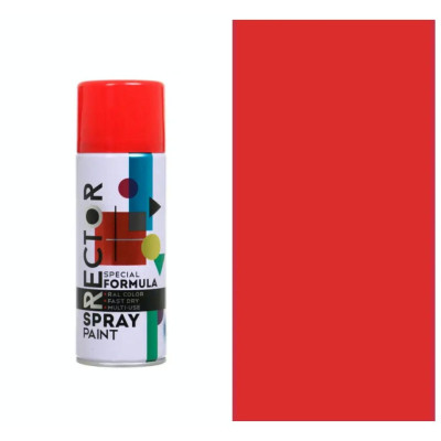 Аерозольна фарба для автомобіля RECTOR універсальна 3020 червоний, в аер. упаковці 400 мл (000013227) Вінниця - фото 2
