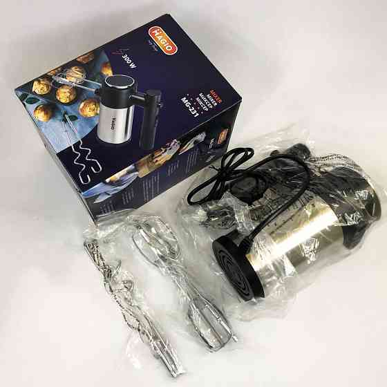 Миксер ручной 7 скоростей, Миксер для хлебного теста для взбивания яиц и крема VC-66 Киев