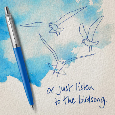 Ручка шариковая Parker JOTTER 17 Originals Blue CT BP в Eco упаковке (15 132e) Винница - изображение 5