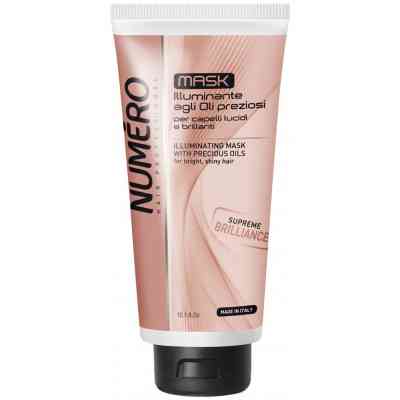 Маска для волос Brelil Numero для придания блеска с ценными маслами 300 мл (8011935071777) Винница