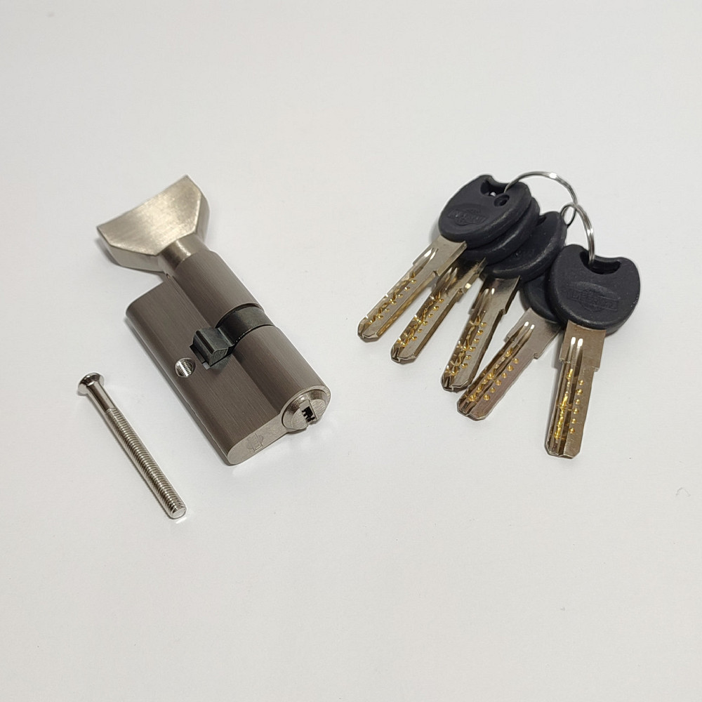 Циліндр Imperial СК-60 (30/30) латунь ручка Харків - фото 3