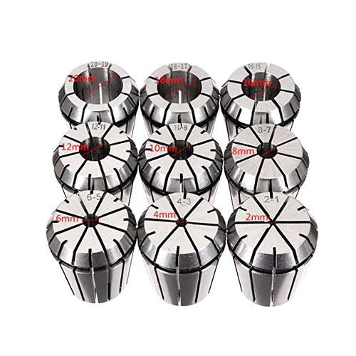 Набор зажимных цанг для фрезера, 9 шт. Киев - изображение 9