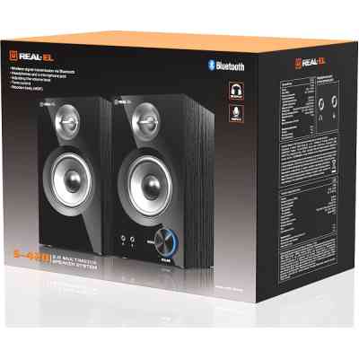Акустическая система REAL-EL S-420 Black (EL121200011) Винница