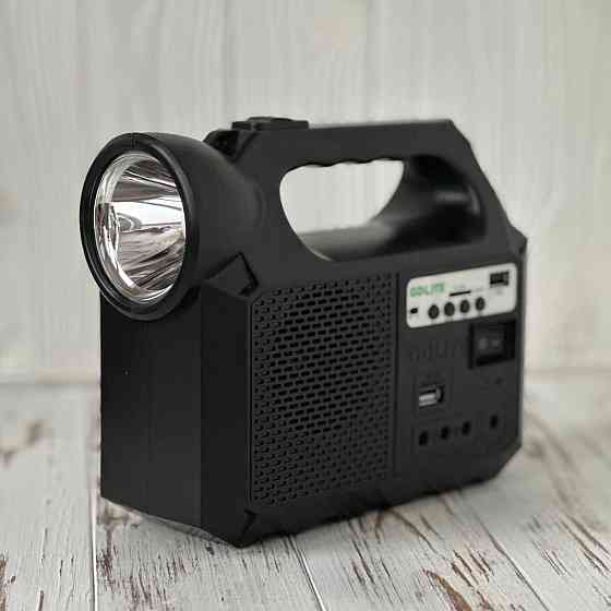 Зарядний пристрій і освітлювальна станція на сонячній батареї GDLite GD-8017 MUSIC з радіо і MP3 Чернівці