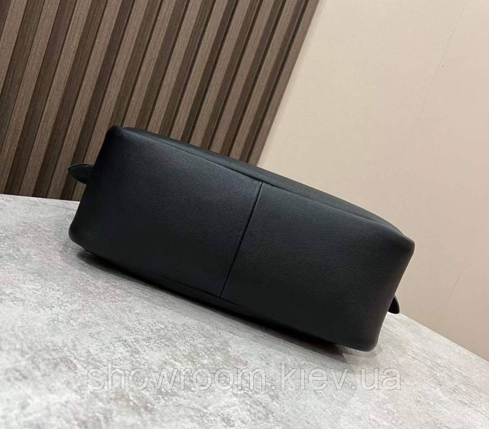 Жіноча брендова шкіряна сумочка Pr0822 чорна Київ - фото 8