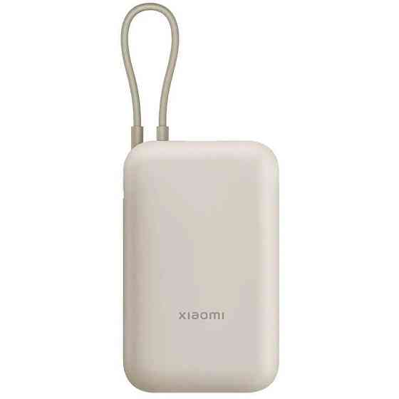 Павербанк 10000 mAh Xiaomi BHR9072GL встроенный кабель power bank повербанк Одесса